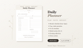 Free Daily Planner Sample – Recover & Rise